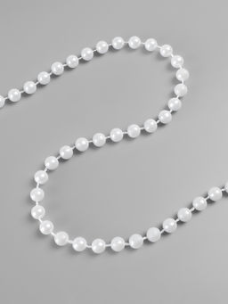 Жемчуг на нитях, круглый, 6 мм, 91 м, белый