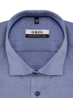 Сорочка мужская длинный рукав GREG 213/131/0102/Z/1p