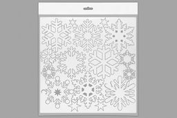 Набор снежинок для декора (белый) - Smiledecor фото 2