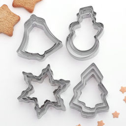 Набор форм для вырезания печенья Доляна Рождество, 12 шт.