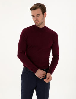 Bordo Slim Fit Kazak - Cacharel фото 3