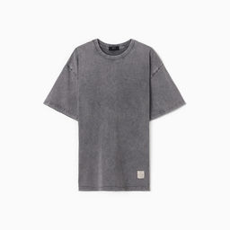 Футболка мужская MIST из вареного хлопка, серый, р-р XL