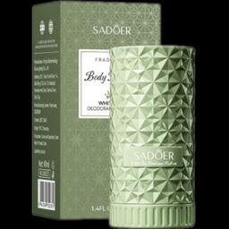 Sadoer Body Perfum White Tea Deodorant Roll-on, 40ml - Дезодорант роликовый женский (Розмарин, Жасмин, Пион)