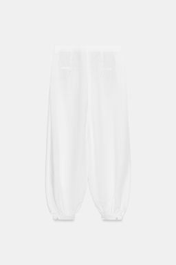 PANTAL?N BOMBACHO ZW COLLECTION / Blanco - Zara фото 7