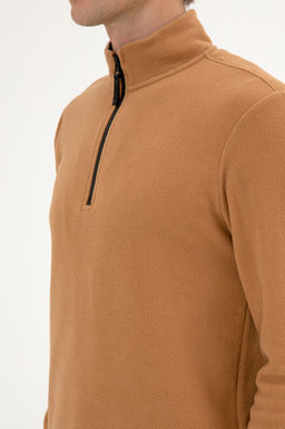 Erkek Kahverengi Basic Sweatshirt Sepette S_rpriz _ndirim - U.s. polo assn фото 7