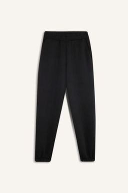 DeFactoFit Oversize Genis Kal?p Esofman Alt? Cift Cepli Jogger Paca Standart Boy Skuba Dalg?c Kumas