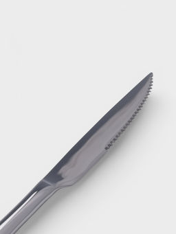 Цена за 6 шт. Нож для стейка Hanna Knövell Svartan, 23.2 см, толщина 3 мм, нержавеющая сталь, серебристый