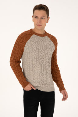 Erkek Regular Fit Bisiklet Yaka Ta_ Kazak - U.s. polo assn фото 3