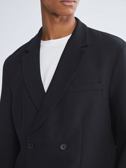 Standart Kal?p Erkek Blazer Ceket