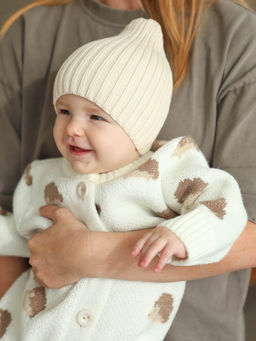Молочный полушерстяной комбинезон - Kogankids фото 6