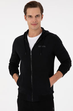 Мужской черный вязаный кардиган Неожиданная скидка в корзине - U.s. polo assn фото 3