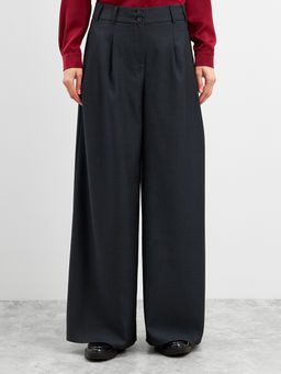 Брюки со съемными бретелями OD-982-1 серый