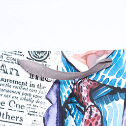 Пакет для торта и коробок, с широким дном «Первый во всем», 40×40×40 см