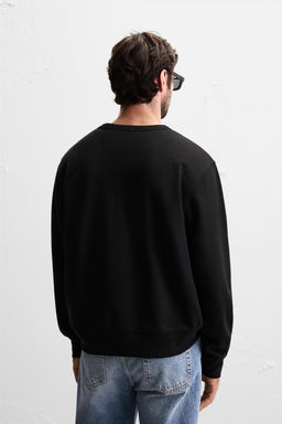 BASIC CREW NECK SWEATSHIRT - Zara фото 3