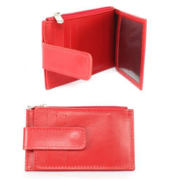 Визитница-кардхолдер Croco-ВК-217 н/к, 2отд, 11карм, красный матовый (16) 258231