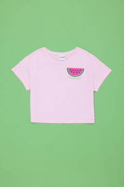 U. S. Polo Assn Футболка с круглым вырезом Магнолия для девочек