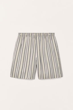 STRIPED RELAXED FIT BERMUDA SHORTS LIMITED EDITION - Zara фото 5