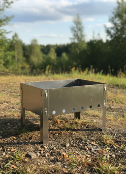 Мангал ECOS сборно-разборный 350х240х240мм, 0,35мм 008478