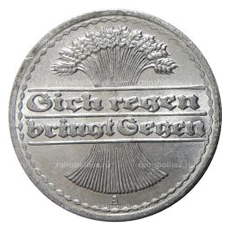 50 пфеннигов 1922 года A Германия
