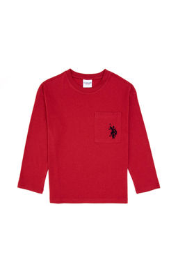 Erkek _ocuk Fu_ya Bisiklet Yaka Sweatshirt Sepette S_rpriz _ndirim