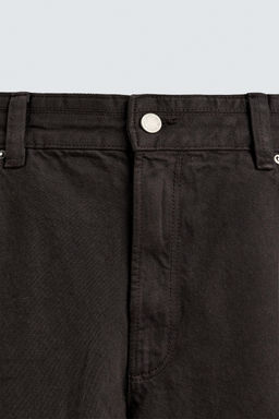 PANTAL?N BALLON FIT COSTURAS / Marr?n - Zara фото 9