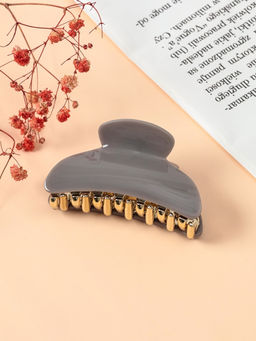 Цена за 6 шт. Крабик для волос «София», классика, 7 см, МИКС