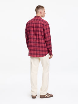 Camisa de franela de corte regular - H&m фото 6