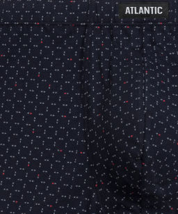 ATLANTIC 3MH-200 Трусы шорты Check - набор 3 шт. темно-синий + бургунди + голубой  фото 5