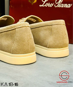 Лоферы женские замшевые