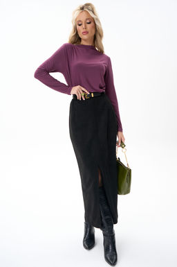 Лонгслив Нора (ежевика) - Эльза фото 8