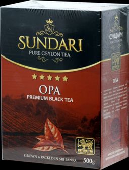 Sundari. OPA 500 гр. карт.пачка ШРИ-ЛАНКА