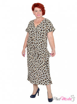 Платье Модель №1274 размеры 44-84 - Plusmoda фото 9