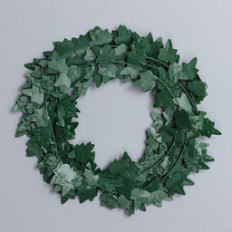 Лиана искусственная для декора «Листочки зелёные», 3 метра, 13×13×2 см