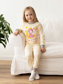 Пижама детская молочная принцесса