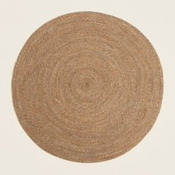 Ковер с бахромой круглый SL Home Паджа, d=150 см