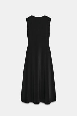 CREPE MIDI DRESS - Zara фото 8
