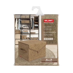 VAL MA-BOX-TS Короб стеллажный с крышкой, малый, 30*25*20 см, MONET AUTUMN, шт