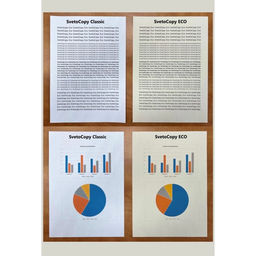 Цена за 5 шт. Бумага А4 500 л Светокопи ECO, 80 г/м², белизна 60% ISO, 93% CIE, класс C (цена за 500 листов)