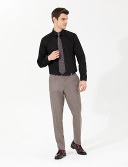 Siyah Regular Fit Uzun Kollu Klasik G_mlek - Pierre cardin фото 3