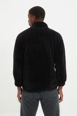 TRENDYOL MAN Bej Regular/Normal Kesim Stoperli Kal?n Polar/Pelus Sweatshirt TMNAW22SW0618 - Trendyolmilla фото 9