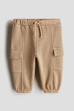 Joggers cargo con efecto lavado