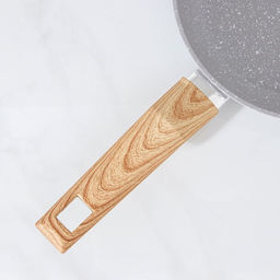 Сковорода Magistro Natural, d=20 см, кованый алюминий, ручка soft-touch, антипригарное покрытие, индукция, серая фото 4