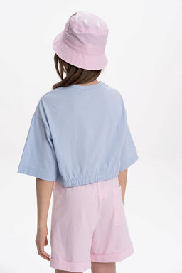 GFTY3371/1 Футболка-топ для девочек - Pelican фото 4