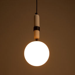 Светильник «Андес» Е27 40 Вт белый 18×18×37-187 см