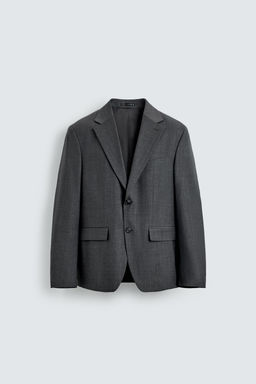BLAZER REGULAR FIT TRAJE RAYA DIPLOM?TICA / Gris - Zara фото 7