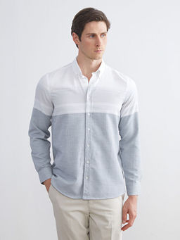 Regular Fit Uzun Kollu Arm?rl? Erkek G?mlek