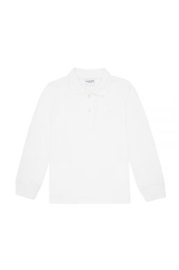 Белый базовый свитшот для мальчика - U.s. polo assn фото 2