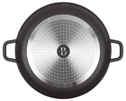 818-005 Кастрюля 15л с крышкой 36см в под.уп.(х6)Алюминий - Lenardi фото 3