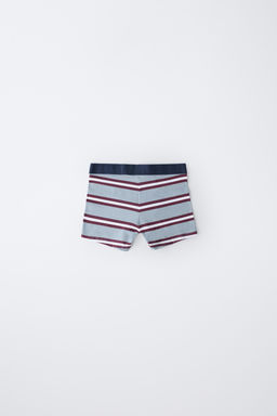 AGES 6-14 / PACK OF FIVE PAIRS OF STRIPED AND NUMBERED BOXERS - Zara фото 4