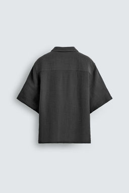 Рубашка Camisa Fluida Estructura серая